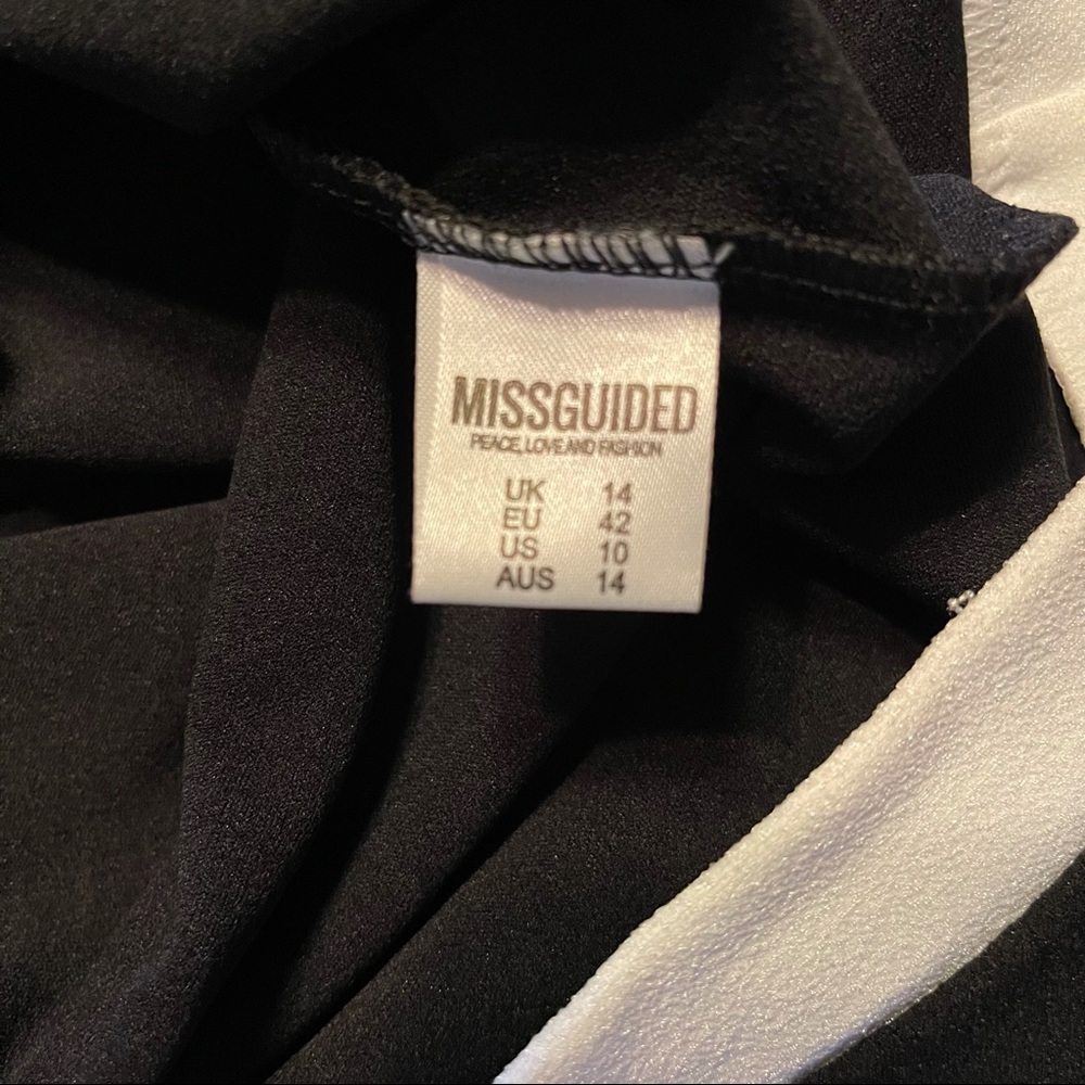 Missguided Womens Plunge Long Sleeve Dress - Picture 6 of 9